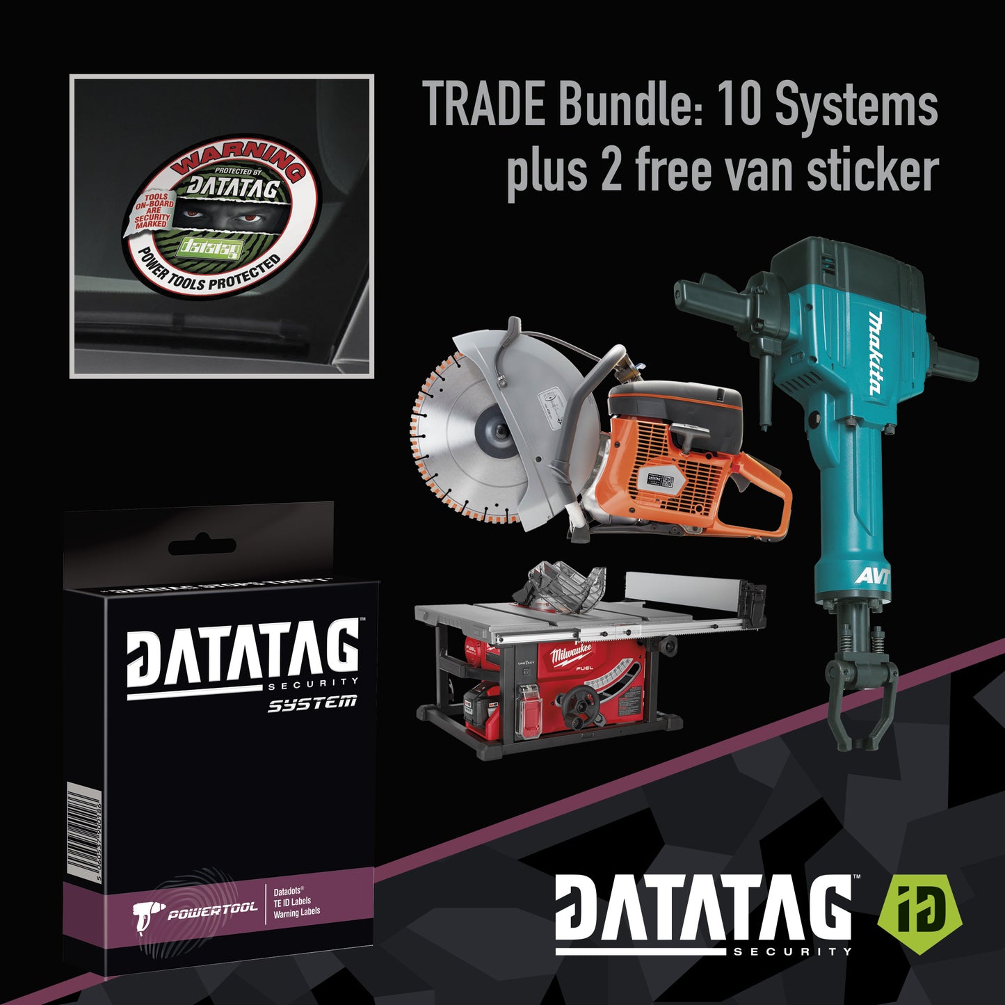 Datatag Powertool Trade Bundle