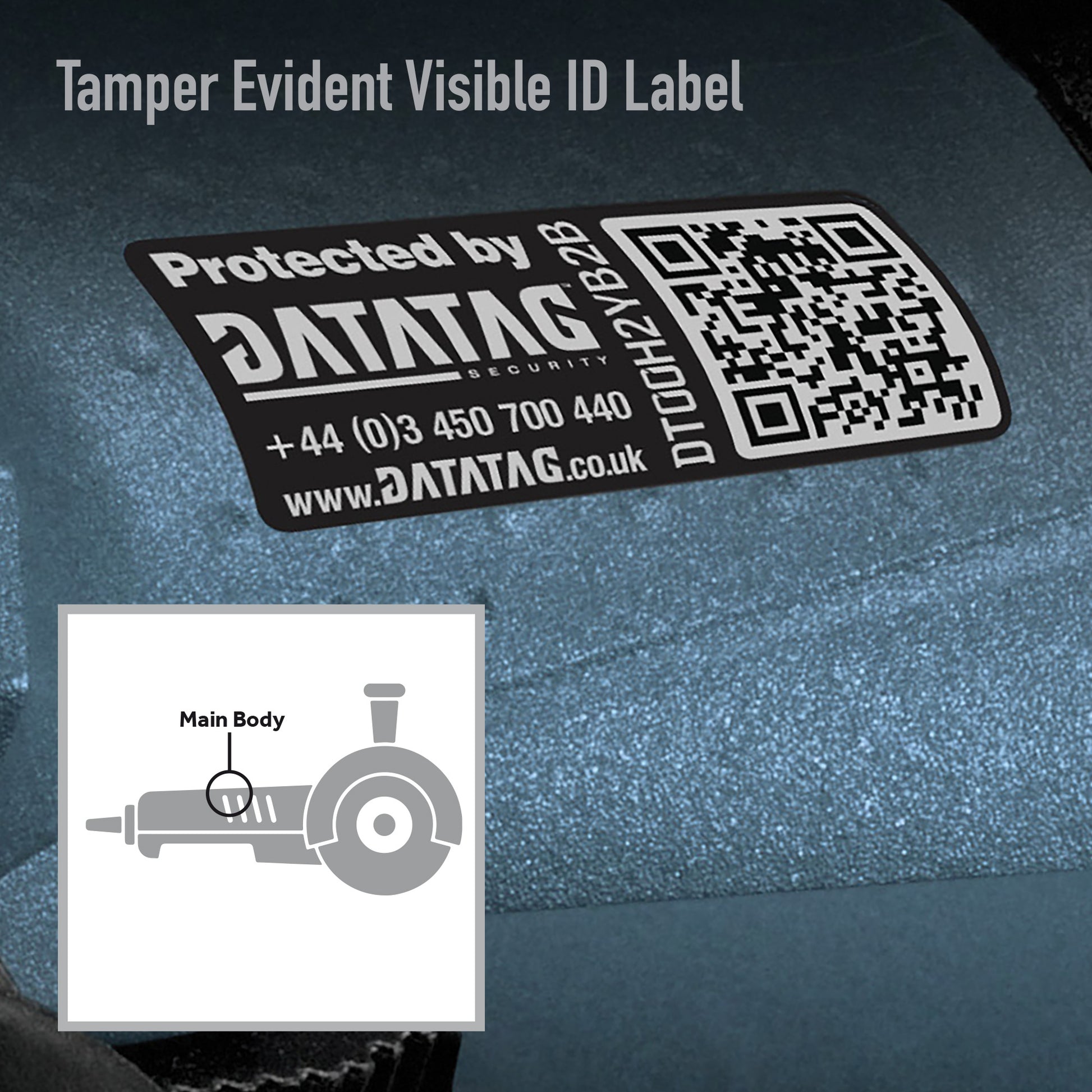 Powertool Visible ID Label